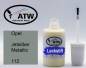 Preview: Opel, Jetsilber Metallic, 112: 20ml Lackstift, von ATW Autoteile West.